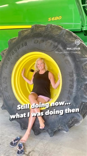 Farm girl for life!! 5th generation!! . . . #Farmgirl #farmersdaughter #farmwife #farmfamily #familyfarm #farmreels | Wallis Farm