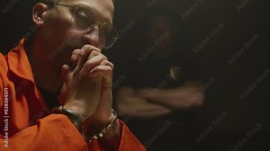 Police questioning of inmate in prison room