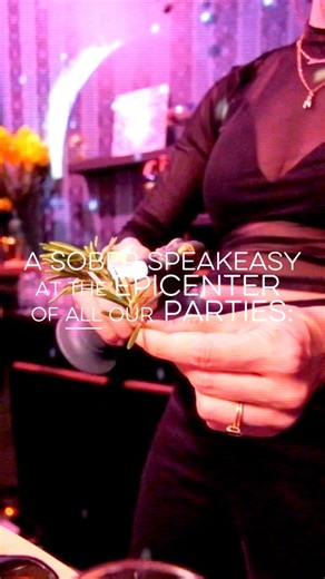 2.3K views · 30 reactions | We made history. 100+ booze-free parties in 100+ cities—all on ONE night. Here’s how it went down at Club Curious, the epicenter of The Great Curious Cocktail Party. Spoiler: a sold-out crowd, burlesque & beats, and not a drop of alcohol in sight! 壟 This is how we #PartyCurious. | Curious Elixirs | Facebook