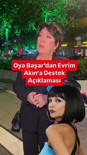 Oya Başar’dan Evrim Akın’a Destek Açıklaması #oyabaşar #gündem #magazin #instegram #haber | Bion TV Magazin