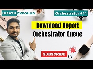 Download UiPath Orchestrator Queue Report