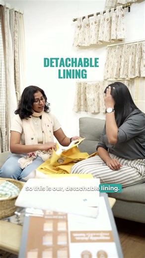 Smart Way to Control Sunlight 🌞| Try Detachable Lining Curtains #blckoutcurtain #shortsfeed #shorts