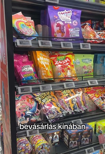 Szupermarket bevásárlás Kínában #kína #shopping #nasi #bolt #érdekesség