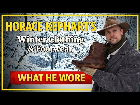 Kephart’s Forgotten Winter Clothing & Footwear — What He Actually Wore!
