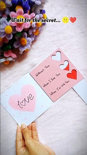 This Card Will Make Them Cry! 😭❤️ #shorts #diycrafts