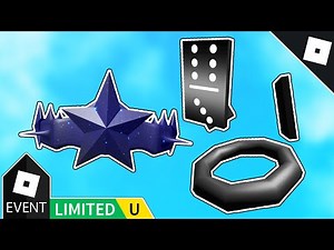 [LIMITED EVENT] How to get the OBSIDIAN DOMINO CROWN & GALAXY CROWN in EARN AND DONATE | Roblox