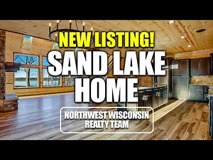 Sand Lake WI New Construction Home | Lakefront Living & Real Estate Tour