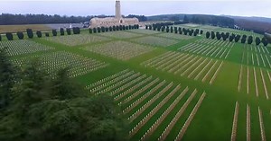Breathtaking Drone Footage Flying Over The First World War Battlefields Of Verdun | War History Online