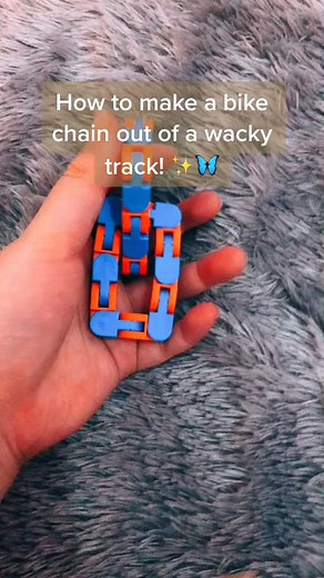 DIY: Making a Bike Chain from a Wacky Track!