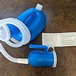 Urinals for Men - Portable Urinal for Men Spill Proof Men's Urine Bottle Male Pee Bottle w/Separate Urine Outlet Soft Funnel 68 OZ Urinal for Hospital Home Camping Car Leakproof 47" Hose White