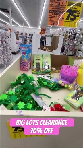 Big lots clearance event #clearancecommunity #frugalliving #biglots #youtubeshorts