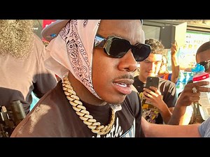 Pulled Up On DaBaby & Trap Dickey's "Blue Devils Remix" Video Shoot