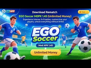 Download Rematch Ego Soccer Mod Apk 1.45 Unlimited Money Action Mobile Android