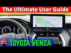 Mastering Your Toyota Venza: The Ultimate User Guide for Screens, Buttons, and Settings