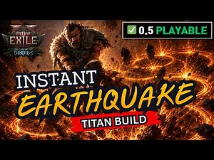 [POE2] Instant Earthquake - Titan Build
