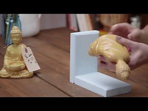 Repurposed Rubbish: DIY Bookends