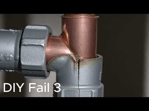 These Two Pipes Should Never Touch | DIY Plumbing Fail 3 Homeowner Problem Solving