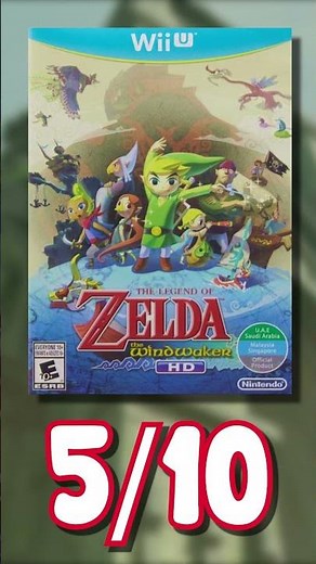 Zelda Games Ranked by Box Art