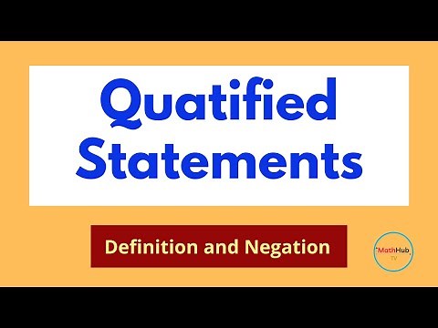 Quantified Statements | All, Some, None | Logic Simplified