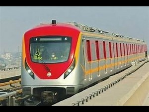 Orange line train lahore ka first experience / First time traveling on orange line train lahore