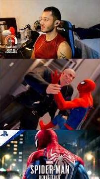 fisk vs🕸spider-man 🎮 #piterparker #gaming #livegaming #gameplay #spiderman