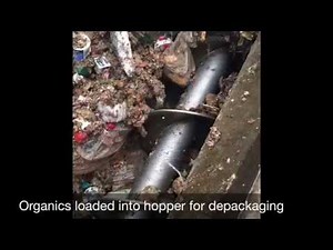 Depackaging Food Waste For Anaerobic Digestion