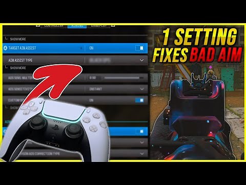 Best Aim Assist Setting to FIX YOUR AIM! Best Aim Assist in MW3 (Modern Warfare 3 Best Settings)