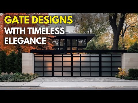 Top 200+ Modern Gate Designs for 2025: Timeless Elegance in Metal, Wood & Stone for a Grand Entrance