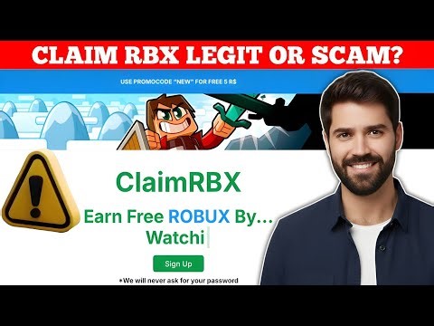 ClaimRBX Review 2025 | Is ClaimRBX Legit or Just a Free Robux Scam?