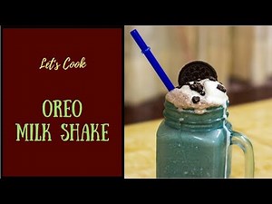 Oreo Milkshake with Ice cream Recipe | Oreo shake | How to make Oreo Milkshake in 2 minutes