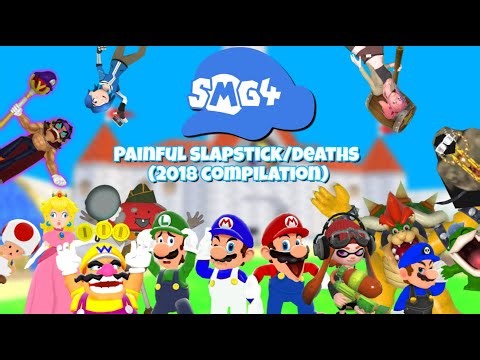 SMG4: Painful Slapstick / Deaths compilation (2018)