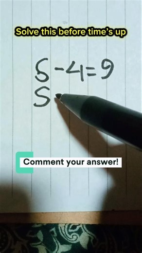 Math Puzzle || S = ?