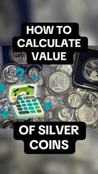 Calculate the value of your silver coins