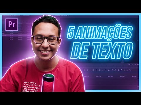 5 ANIMAÇÕES DE TEXTO ESTILOSAS pra usar em INTROS E ABERTURAS!