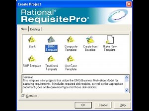 Requisite Pro - Creación de plantilla