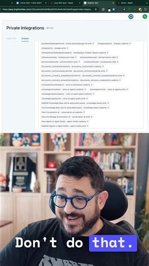 Connect GoHighLevel to Replit (or Any Vibe Coding Site) Using Private Integrations + API Token