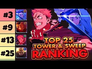 *UPDATED* CULLING GAMES TOP 25 UNITS RANKED IN JJK PHANTOM PARADE - MAJOR CHANGES (Tier List)