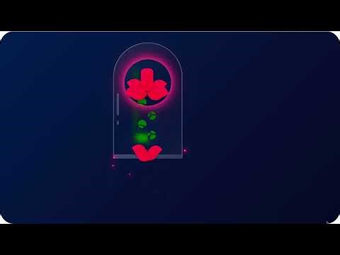 rose creating with the help of JS ,HTML,CSS