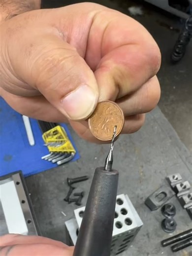 Drilling Tiny Holes in A2 Steel for Precision Cutting