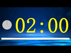 2分钟计时器，倒计时闹钟，两分钟定时器