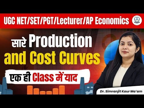 Production And Cost Curves | Ugc Net Jrf Economics Preparation 2026 | By Simranjit Kaur Mam