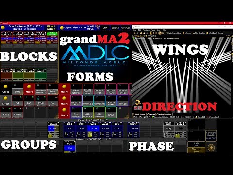 MACROS LIVE EFFECTS - grandMA2 (ENGLISH VERSION)