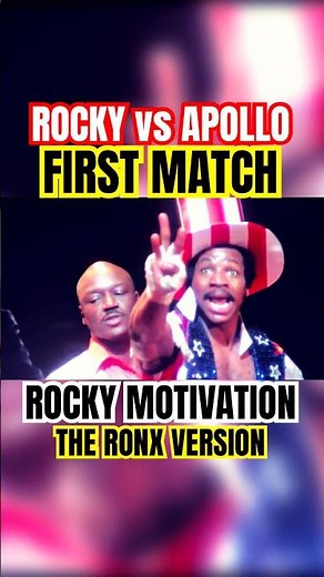 Rocky-Apollo provoca Rocky “I want you”# theronxofficial #movieclips #sylvesterstallone