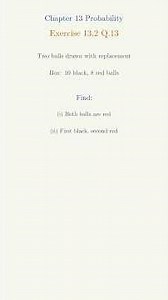 NCERT Class 12 Maths Probability Ex 13.2 Q13 | Animated Solution #class12maths #probability