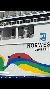 Norwegian Encore aft balcony room tour, deck 13