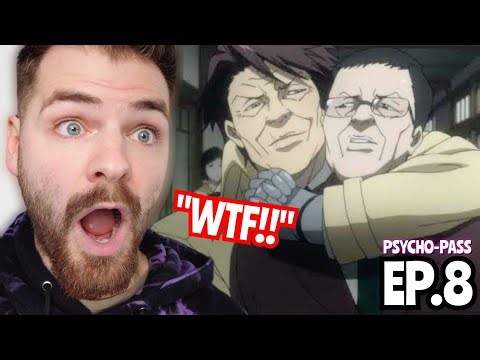 I HAVE NEVER SEEN AN ANIME LIKE THIS!!! | PSYCHO-PASS EPISODE 8 | REACTION!!