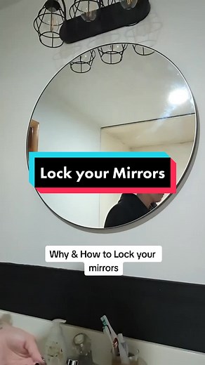 As always focusing your intention to lock your mirror for protection is key! I do this every time I clean my mirror and I always draw a circle around my protection symbol to lock it in! Extra protection if you draw your symbol in the center when your mirror fogs up! Don't overthink this, it should feel right to you and you can say a blessing or prayer while doing this if you'd like! It's adaptable to how you feel to do it! #mirror #lock #simple #portal #magic #blessing #portal #spirits #energy #