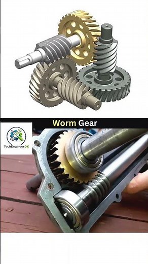 How Worm Gears Work: The Magic of Mechanical Engineering ⚙️