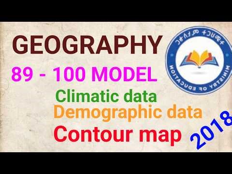 89 - 100 GEOGRAPHY 2018 MODEL EXAM ANSWER WITH A DETAIL EXPLANATION