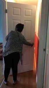 Do you have a bedroom door that swings into the hallway